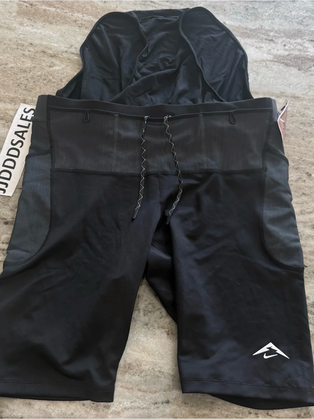 Nike Dri-Fit ADV Lava Loops Running Tights Shorts Black HJ4170-010 Men’s Sizes